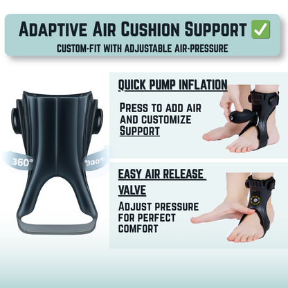 OrthoStride Pro™ AFO Brace | Stable Walking Support