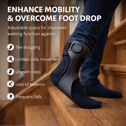 OrthoStride Pro™ AFO Brace | Stable Walking Support