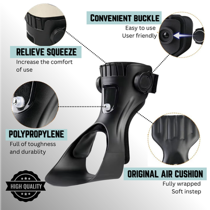 OrthoStride Pro™ AFO Brace | Stable Walking Support