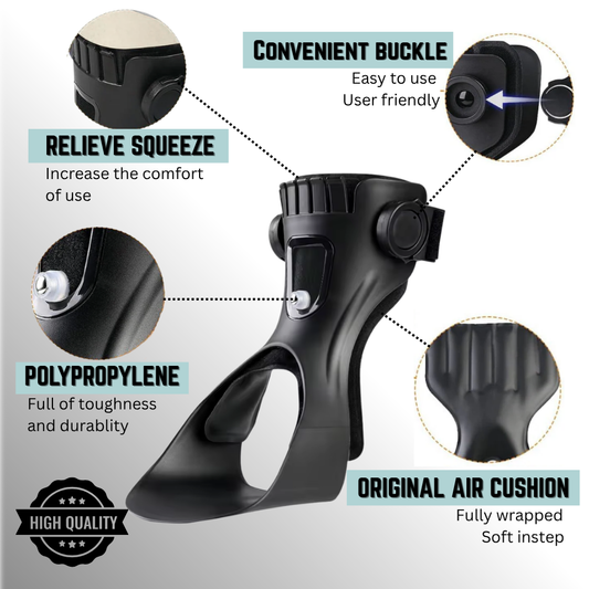 OrthoStride Pro™ AFO Brace | Stable Walking Support